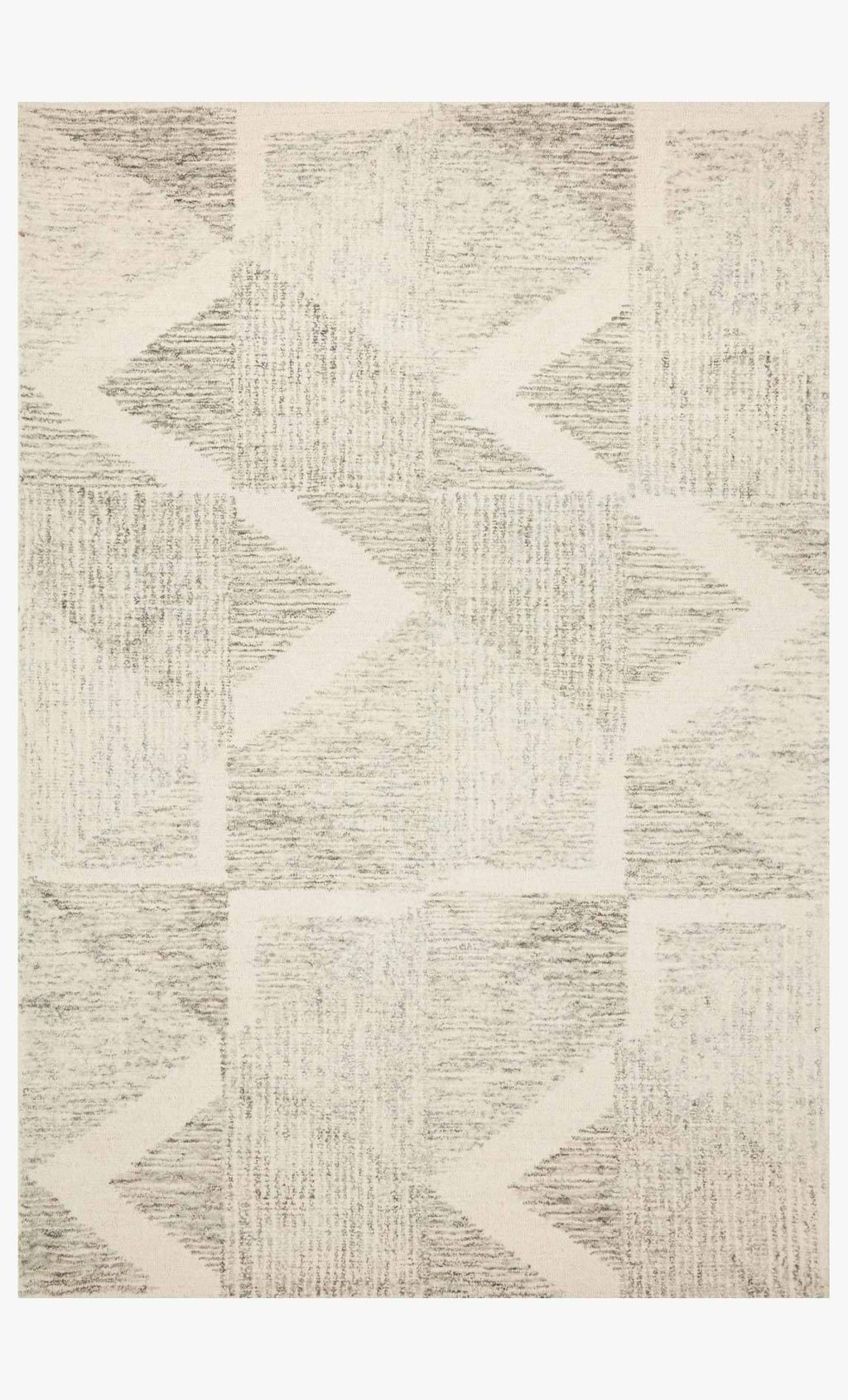 Wool Area Rug Grey & Granite 8' 6" X 12'