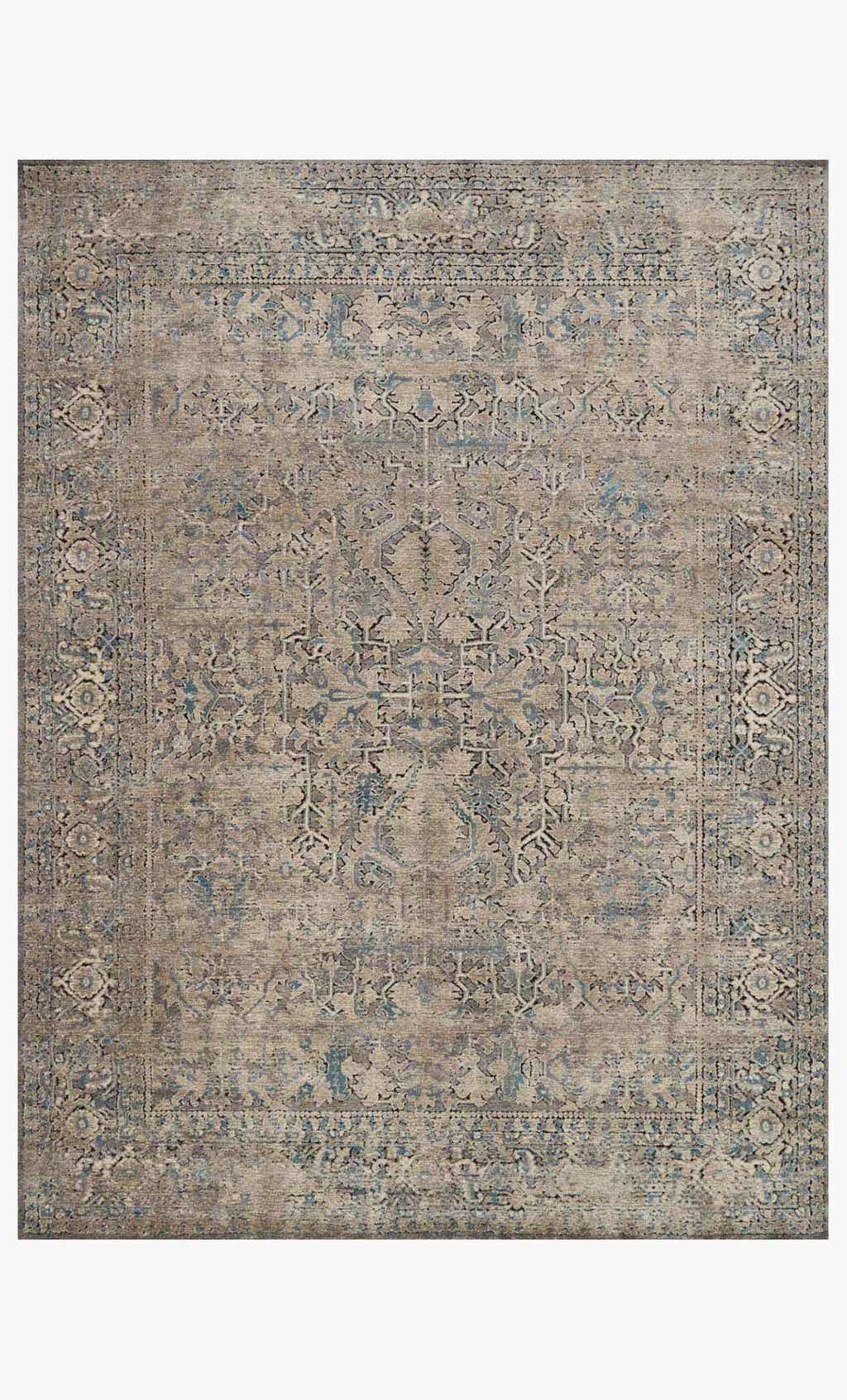 Preview image for Mv-01 9' 6" X 13' Rug, Grey / Stone