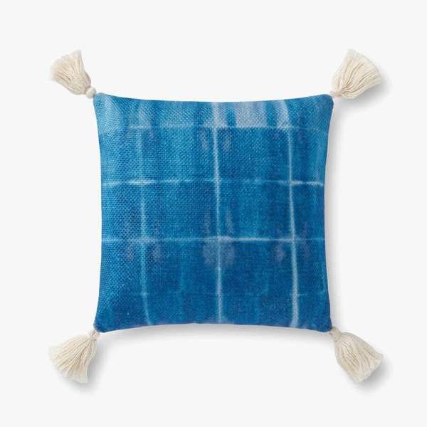 Azure Blue Pillow