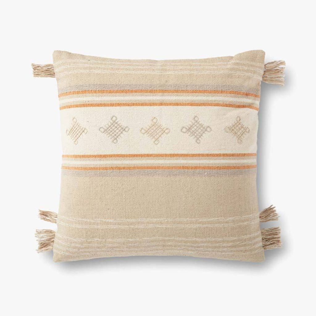 P0933 Beige / Orange