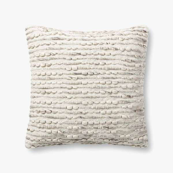 Natural / Multi Pillow 22" X 22", Down-Filled