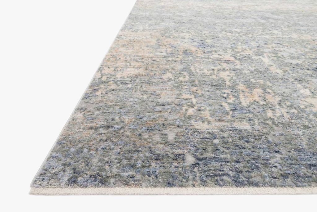 Pan-05 7' 10" X 10' Rug,  Blue / Gold
