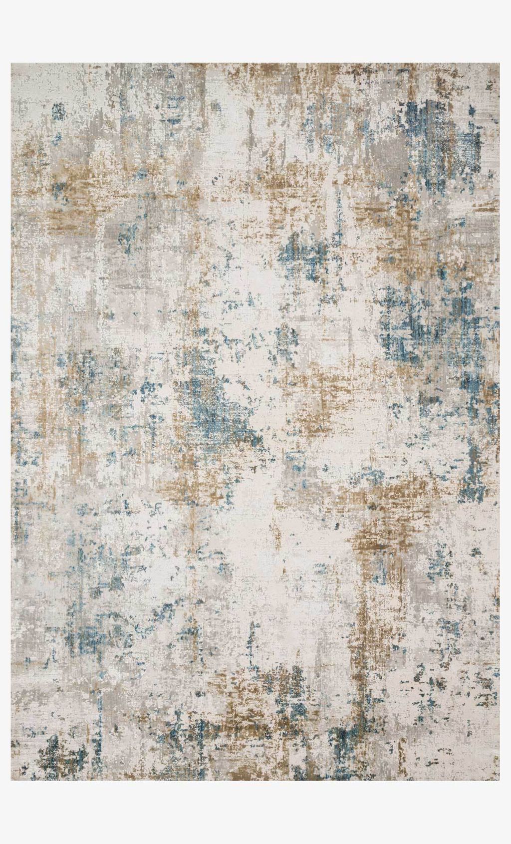Preview image for Sie-04 6' 7" X 9' 2" Rug, Ivory / Gold