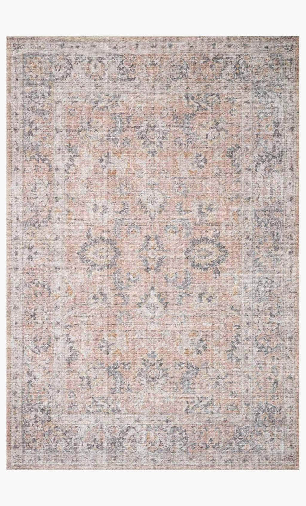 Sky-01 9' X 12' Rug,  Blush / Grey
