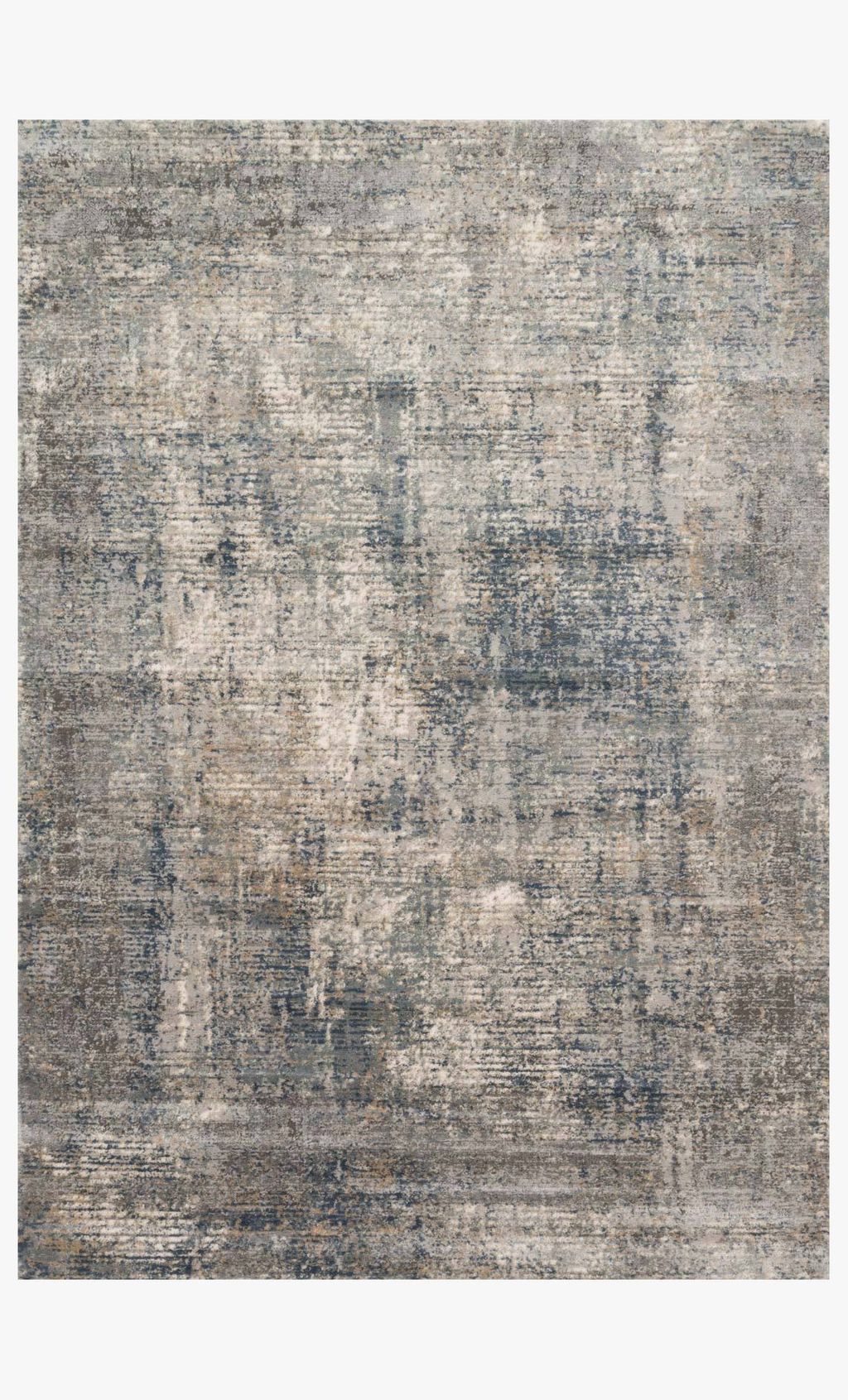 Preview image for Abstract Area Rug Denim & Slate 9' 9" X 13' 6"
