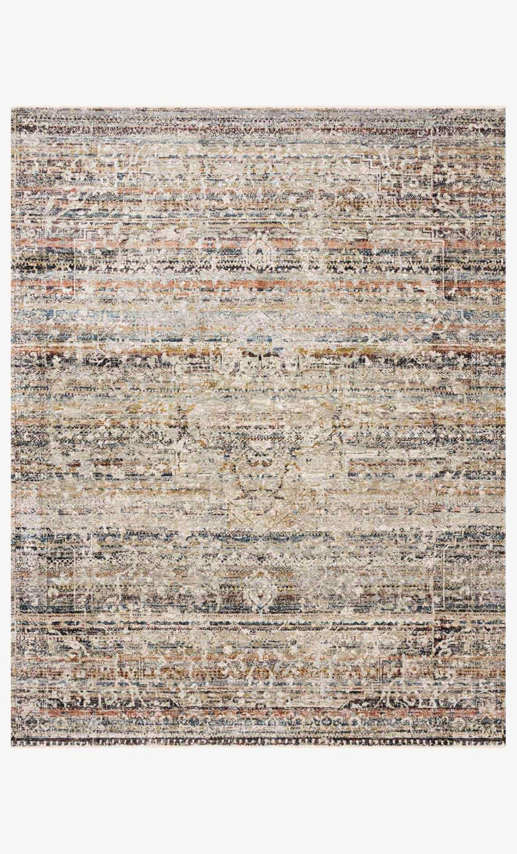 Preview image for The-03 7' 10" X 10' Rug,  Taupe / Multi