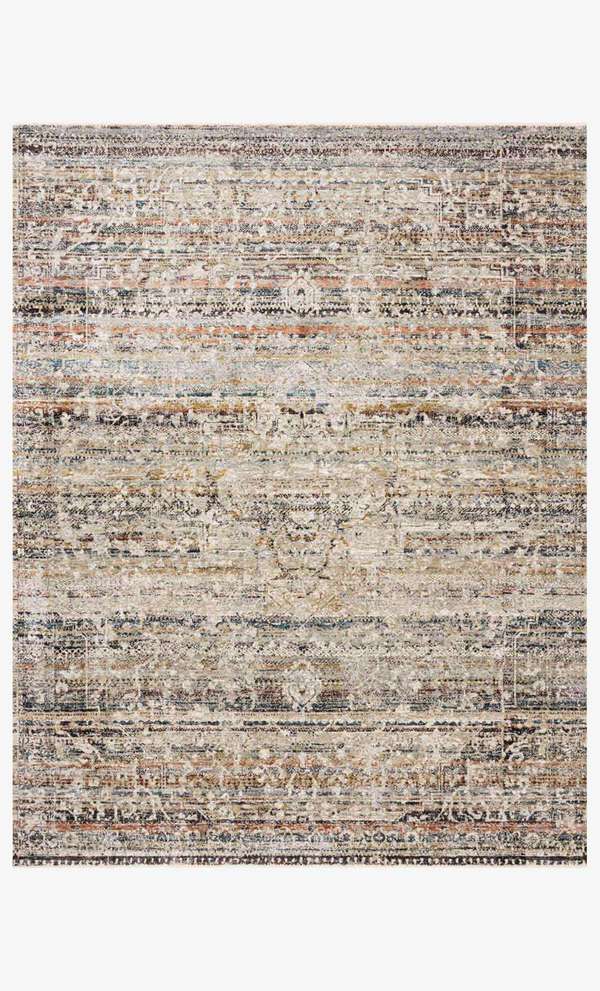 The-03 7' 10" X 10' Rug,  Taupe / Multi