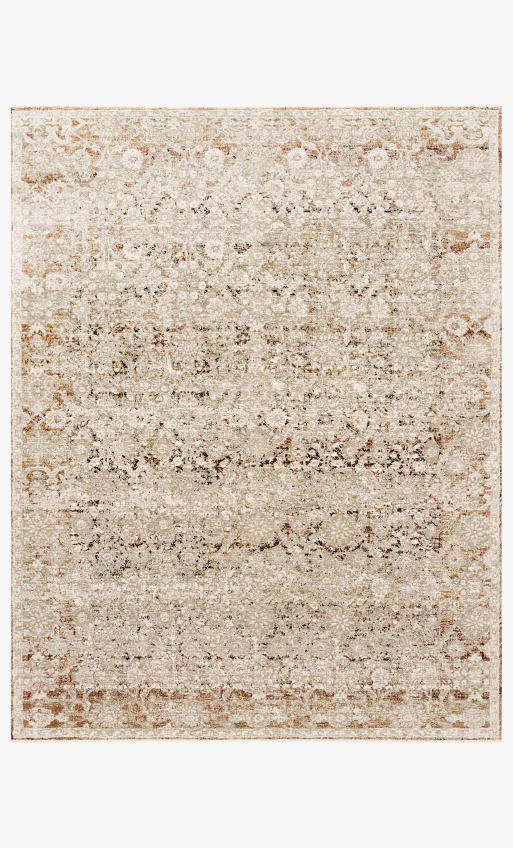 Preview image for The-07 7' 10" X 10' Rug, Natural / Rust