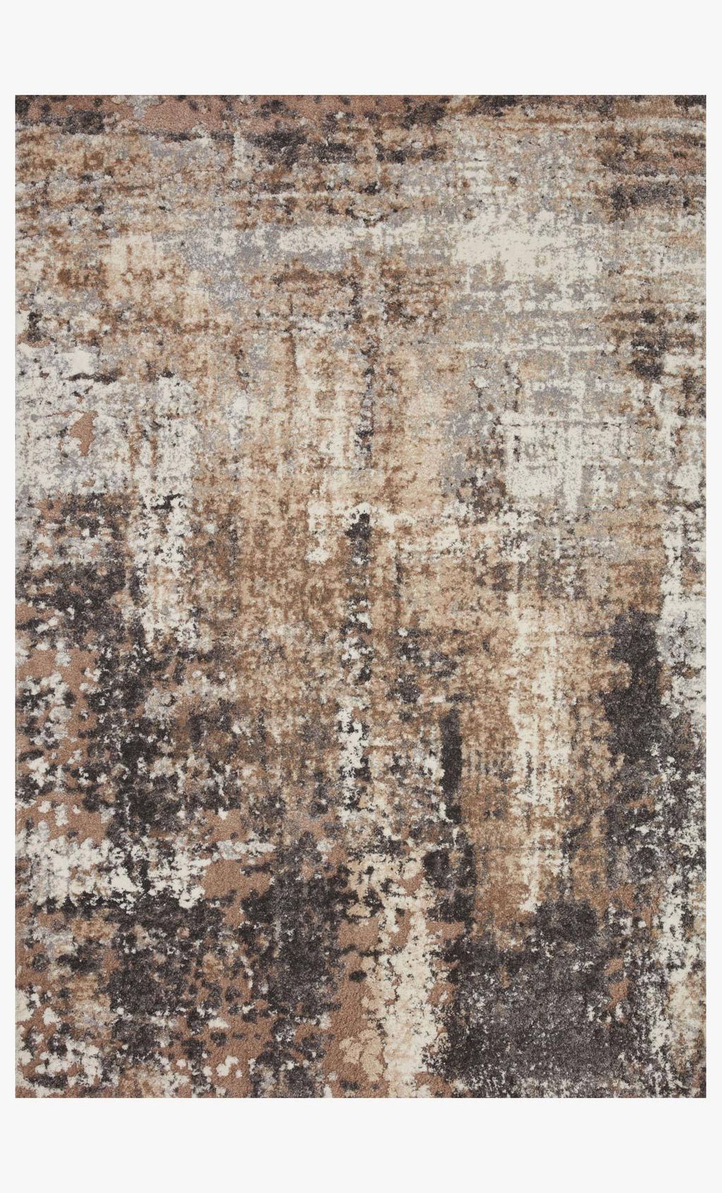 Preview image for Abstract Area Rug Taupe & Gray 9' 6" X 13'