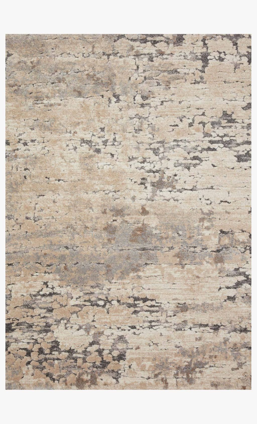 Preview image for Abstract Area Rug Light Taupe & Gray  9' 6" X 13'