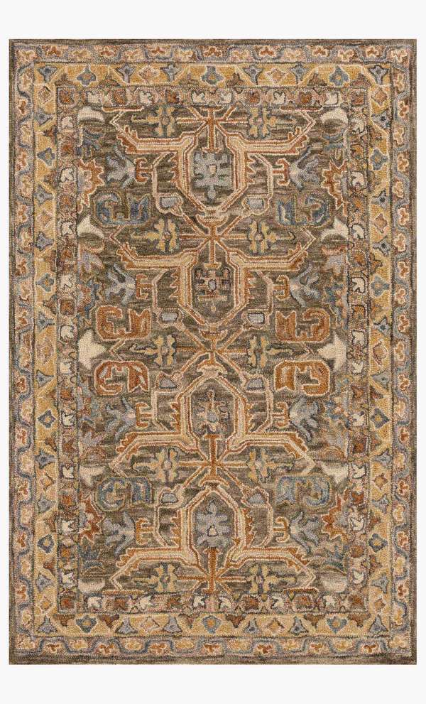 Vk-01 7' 9" X 9' 9" Rug,  Walnut / Multi