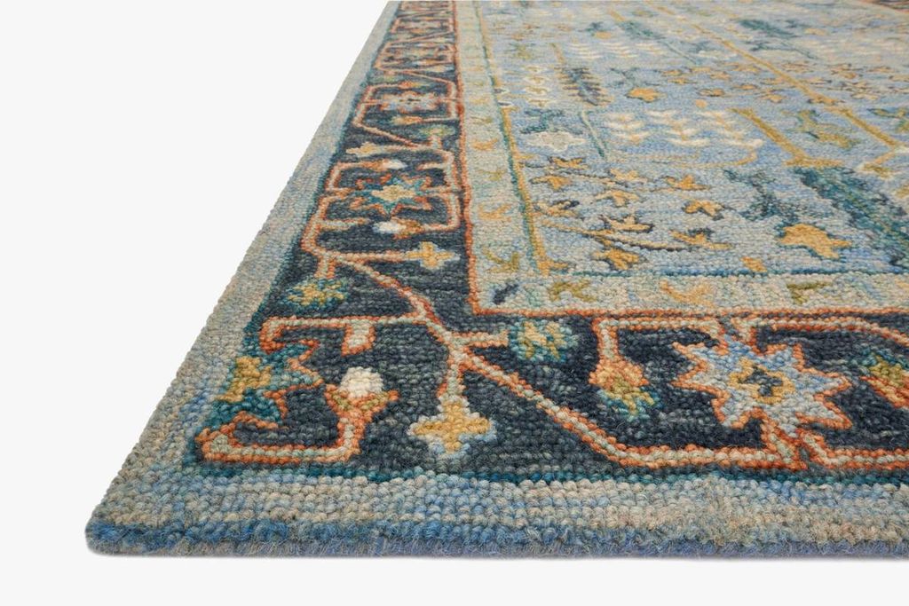 Vk-12 Lt 7' 9" X 9' 9" Rug,  Blue / Dk Blue