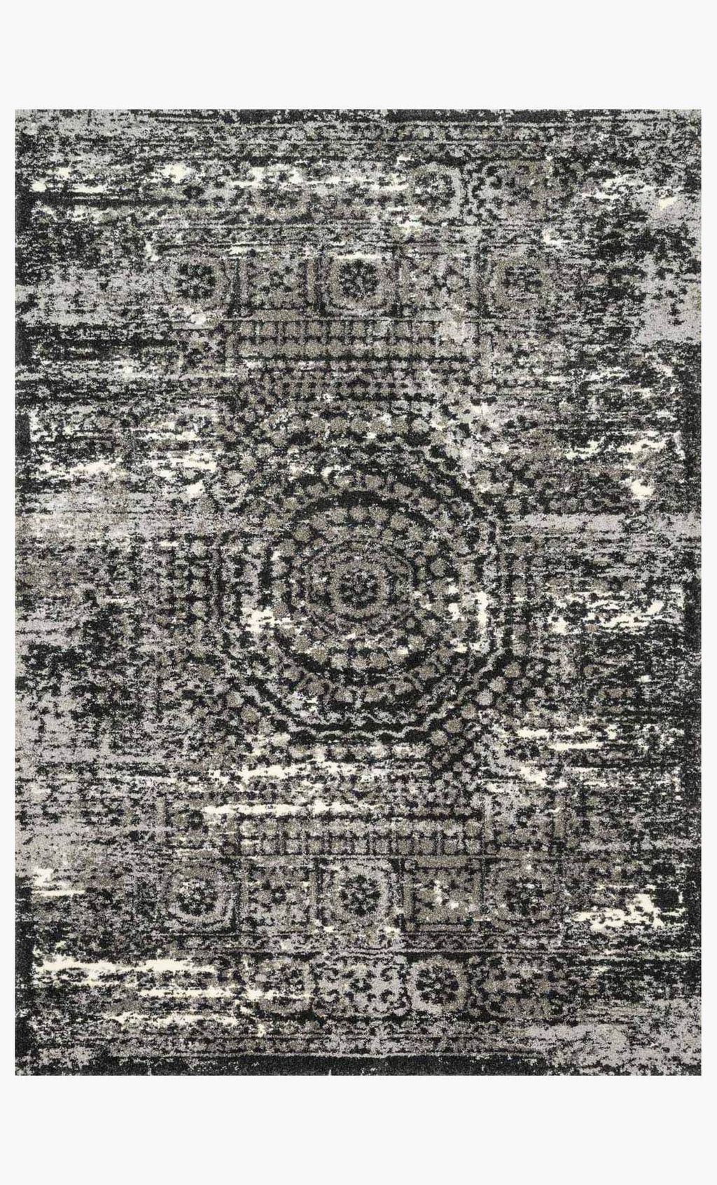 Vr-11 8' 11" X 12' 5" Rug,  Graphite / Black