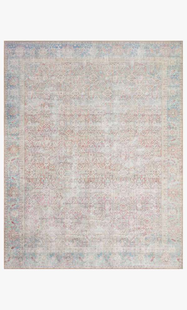 Wyn-04 8' 6" X 11' 6" Rug,  Red / Teal