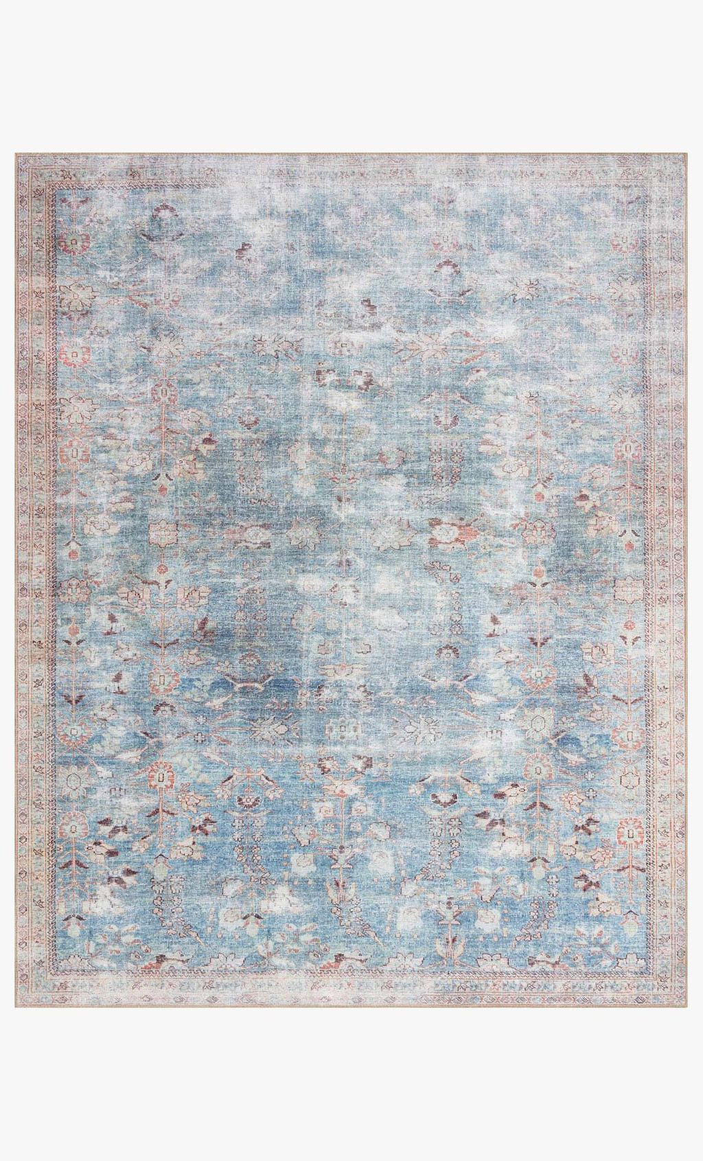 Preview image for Wyn-06 2' 6" X 9' 6" Rug, Teal / Multi