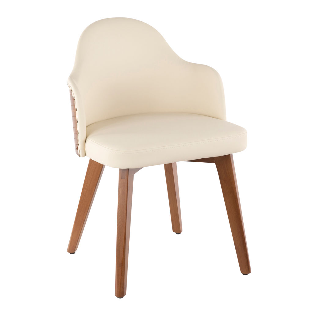 Preview image for Alloy Chair, Cream Faux Leather