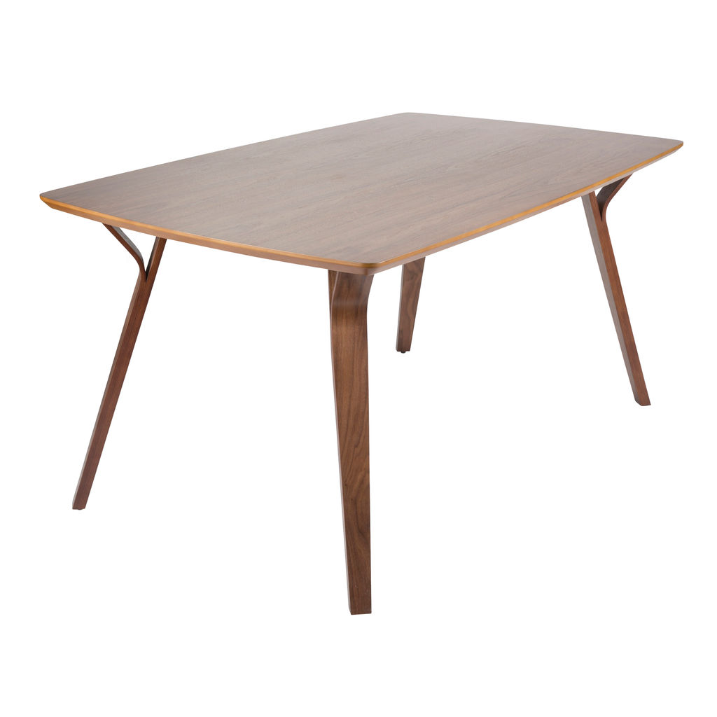 Folia Dining Table, Walnut Wood