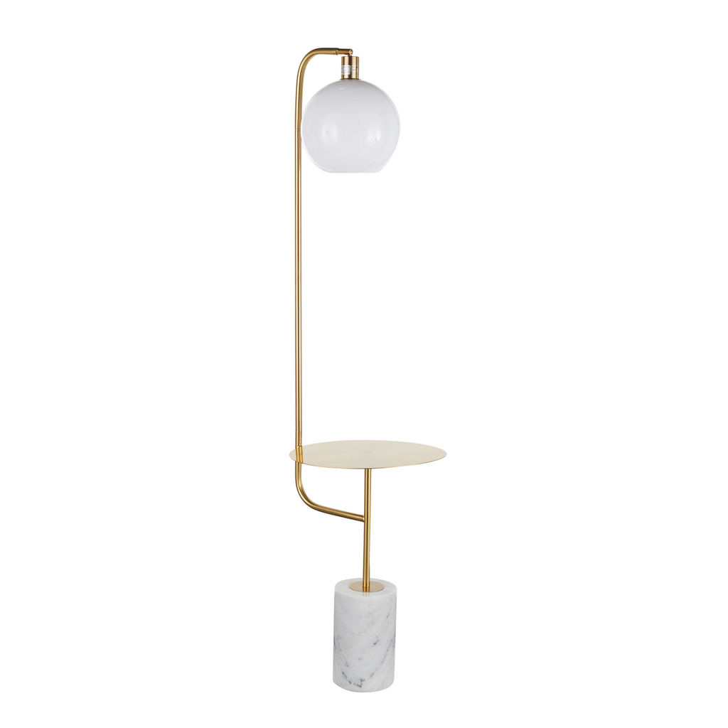 Symbol Floor Lamp With Side Table