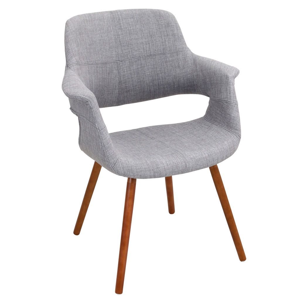 Vintage Flair Chair, Light Grey