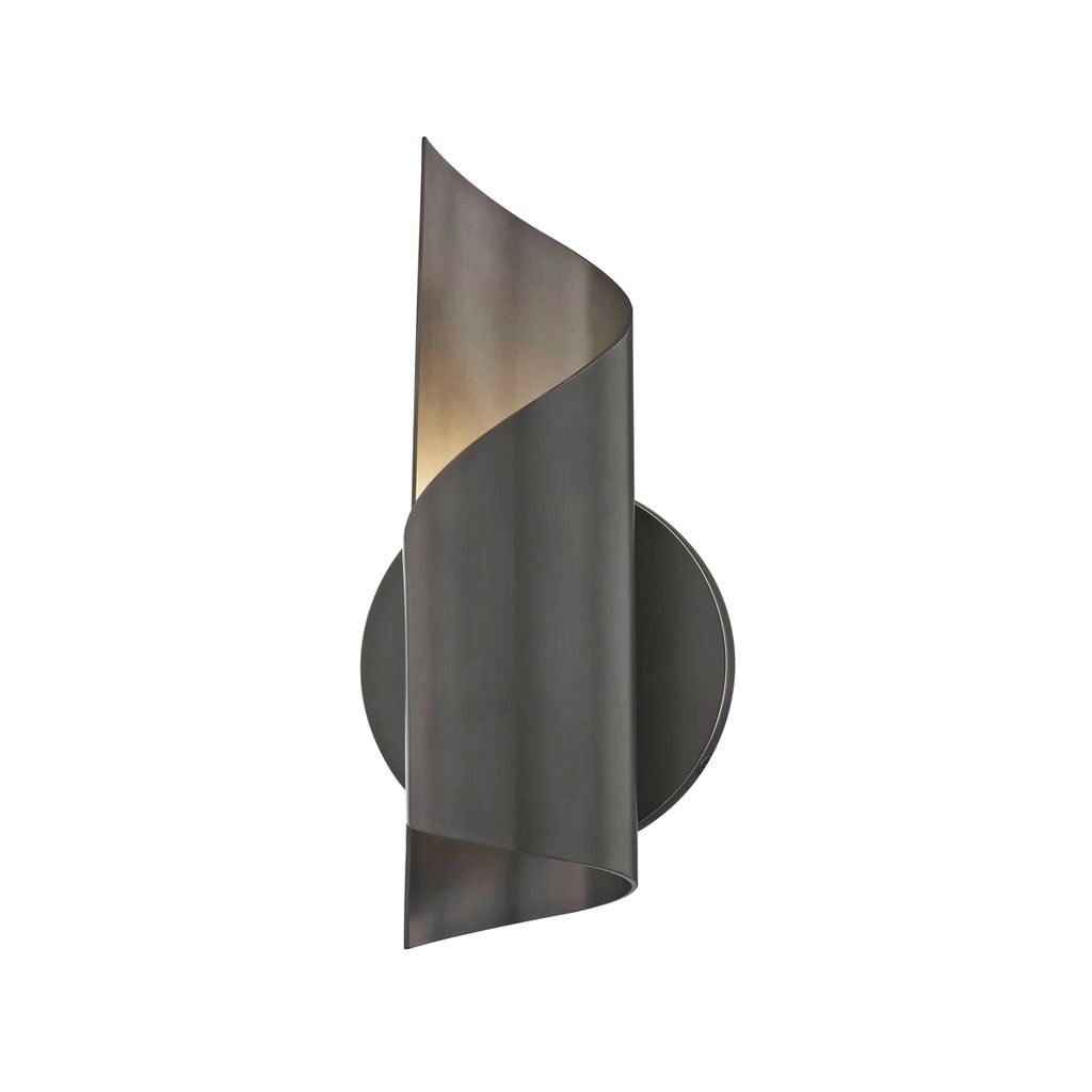 1 Light Wall Sconce, Old Bronze, 9.75"