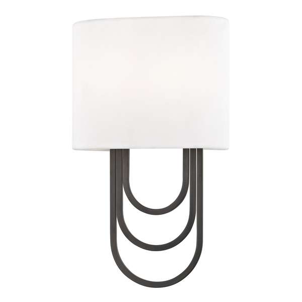 2 Light Wall Sconce, Old Bronze, 13.5"