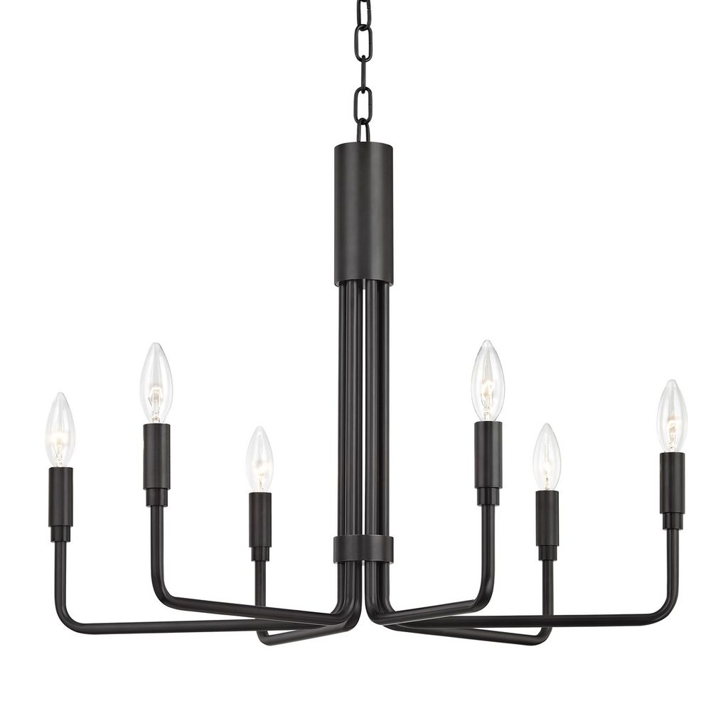 Preview image for 6 Light Small Pendant, Old Bronze, 19.25"