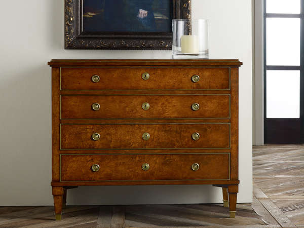 19Th Century Classical Chest-Burl
