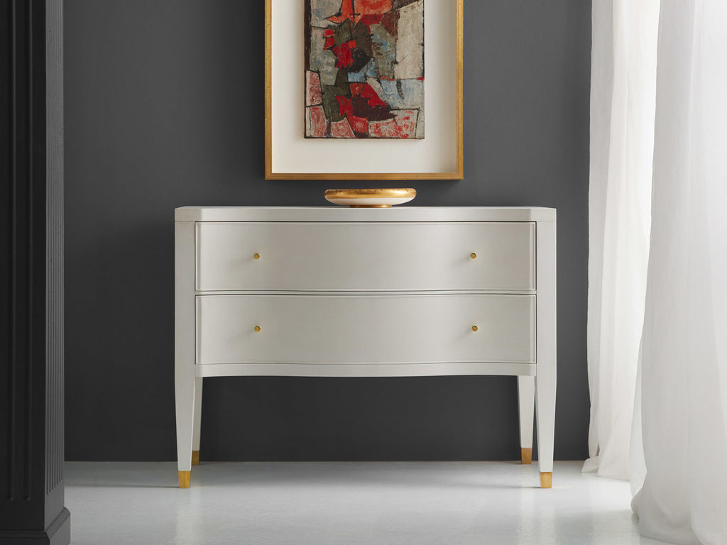 White and Gold Chest