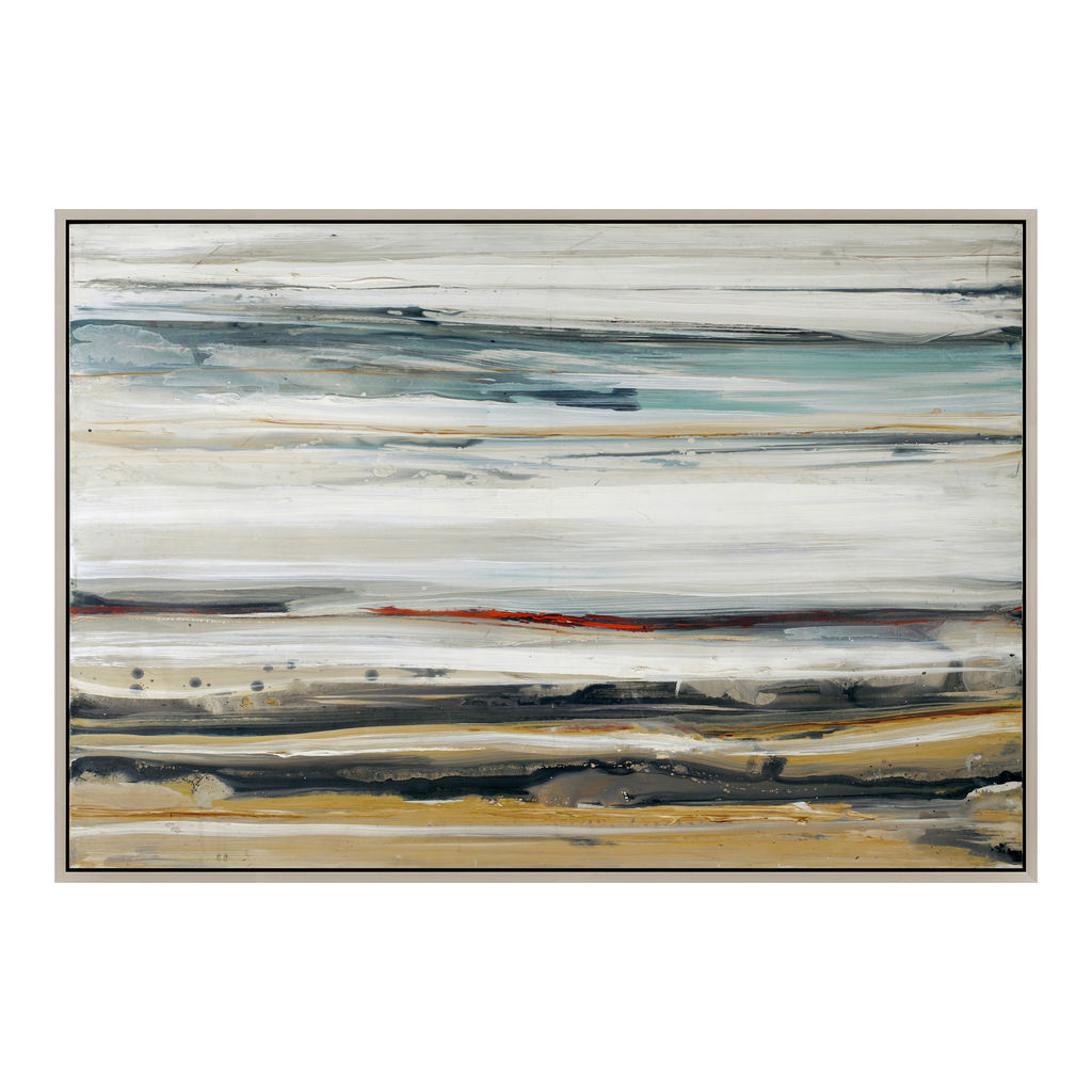 Preview image for Wall Art - Acrylic Painting In Multicolors (48"H x 70"W)