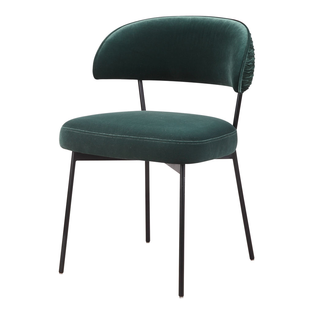 Preview image for Dolce Dining Chair Green Velvet