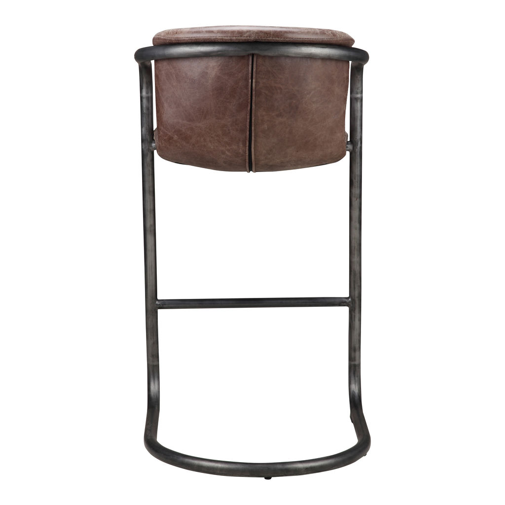 Freeman Barstool Light Brown (Set of 2)