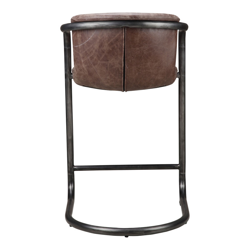 Freeman Counter Stool Light Brown (Set of 2)