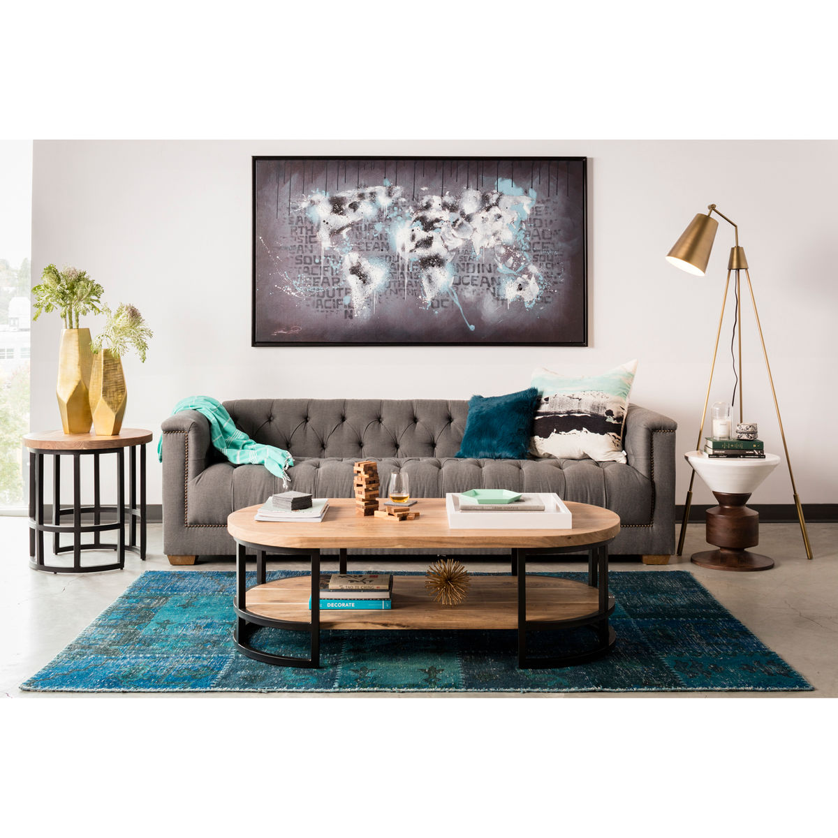 Hippo Stool White Top