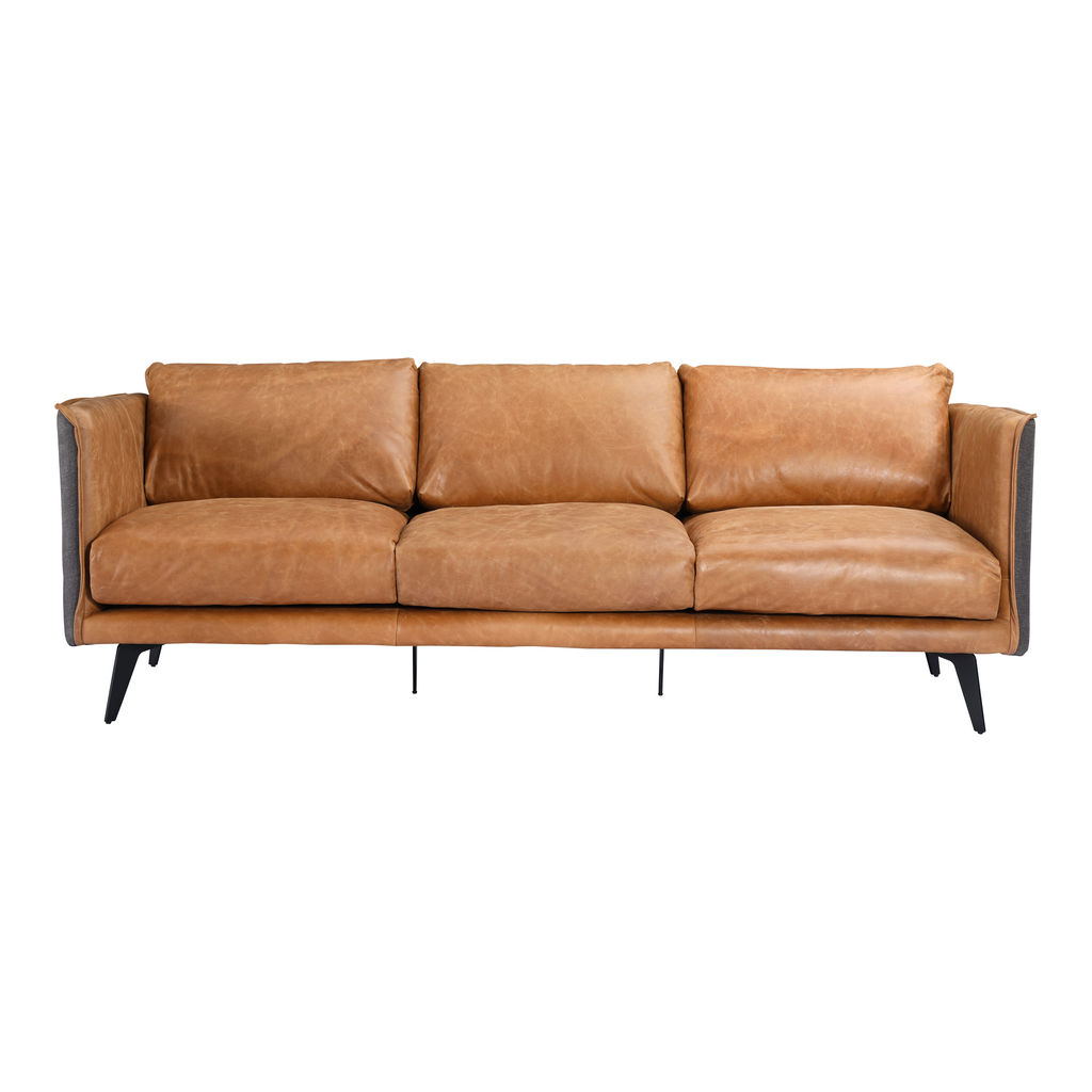Preview image for Cognac Leather Sofa