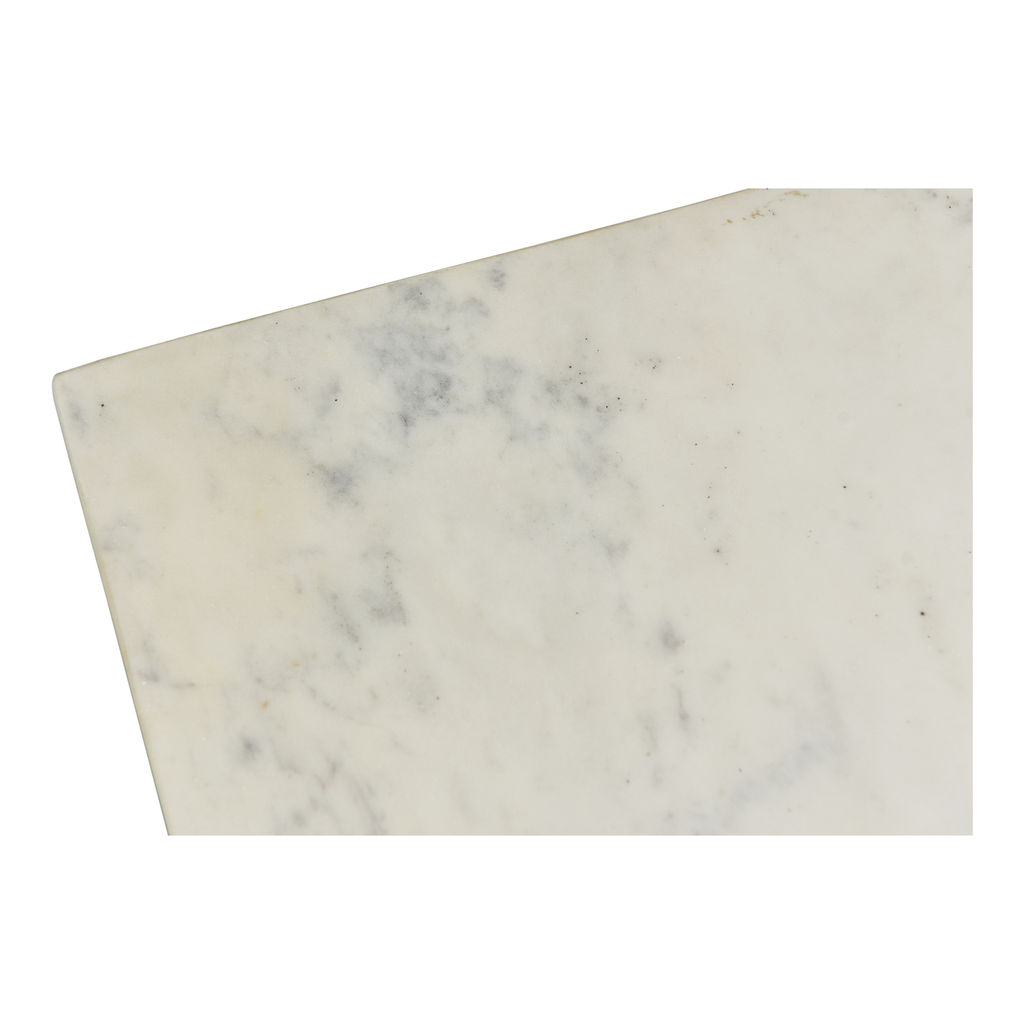 Moe's Nash White Marble Coffee Table