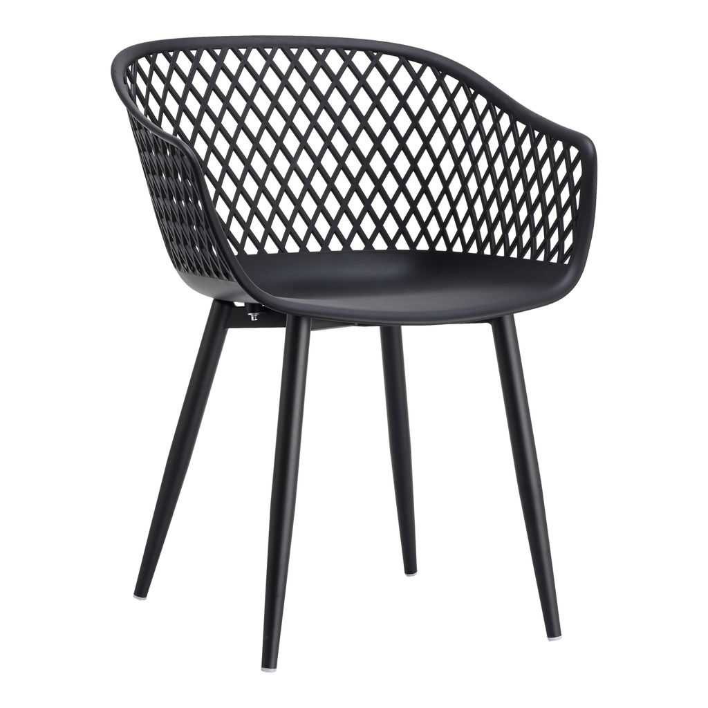 Piazza Outdoor Chair Black (Set of 2)