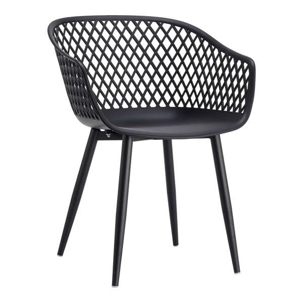 Piazza Outdoor Chair Black (Set of 2)
