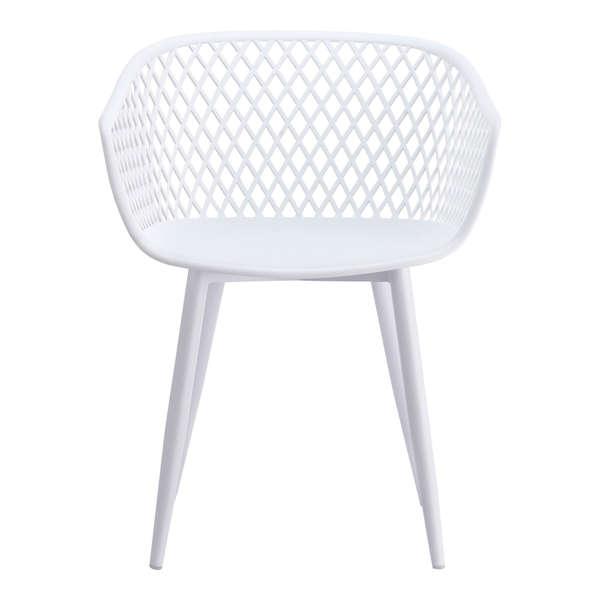 Piazza Outdoor Chair White (Set of 2)