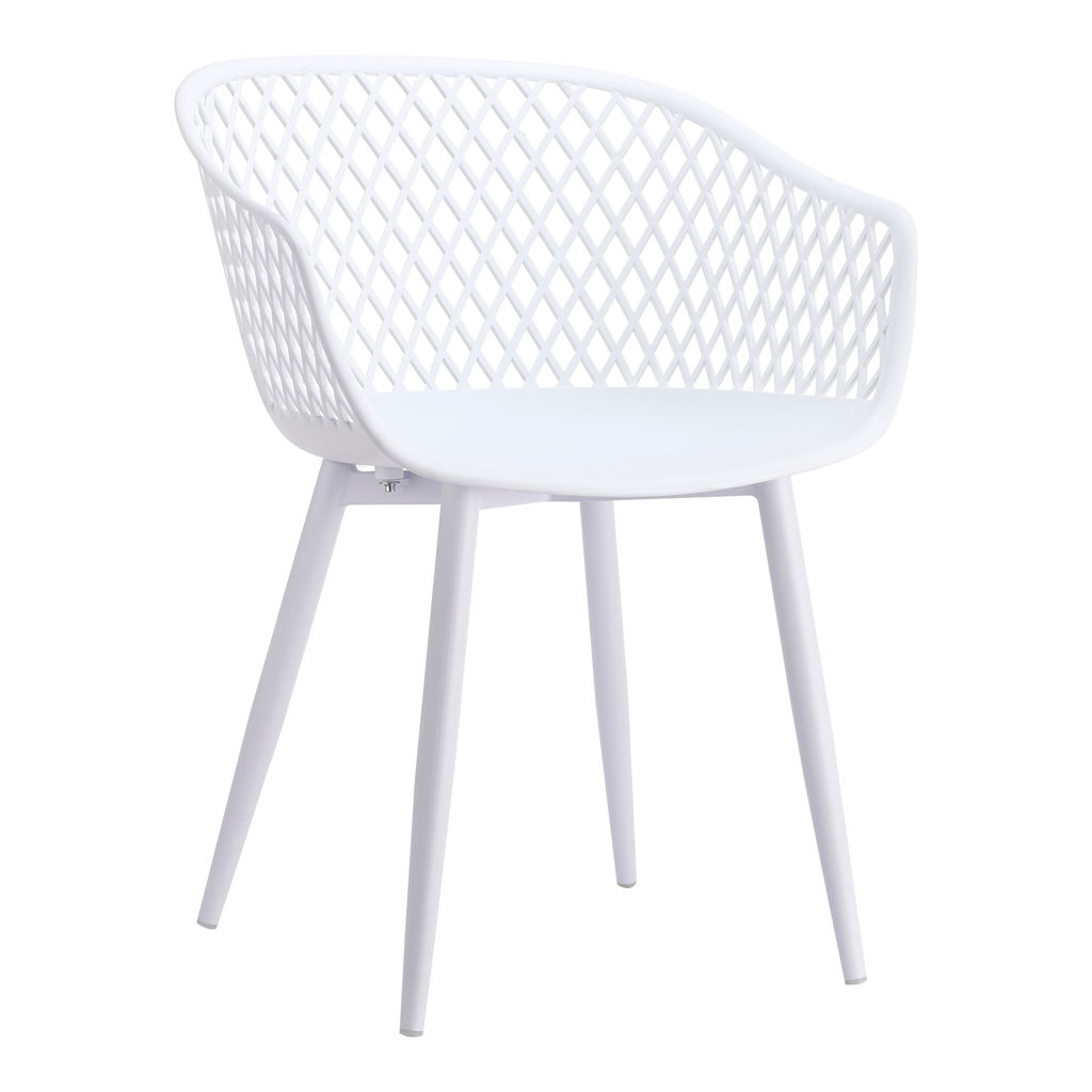 Piazza Outdoor Chair White (Set of 2)