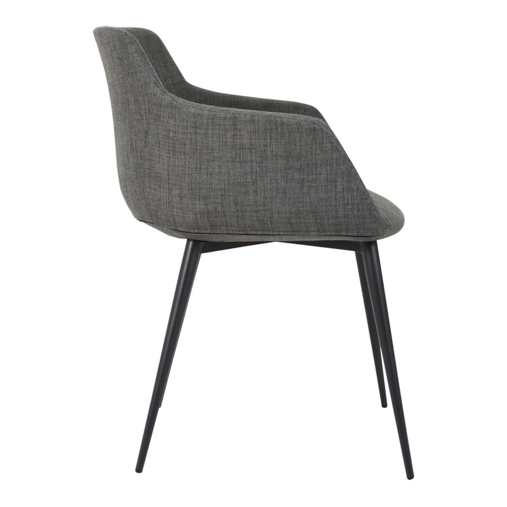 Ronda Arm Chair Grey (Set of 2)