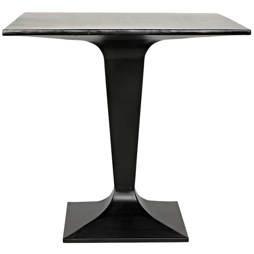 Anoil Bistro Table, Black Metal