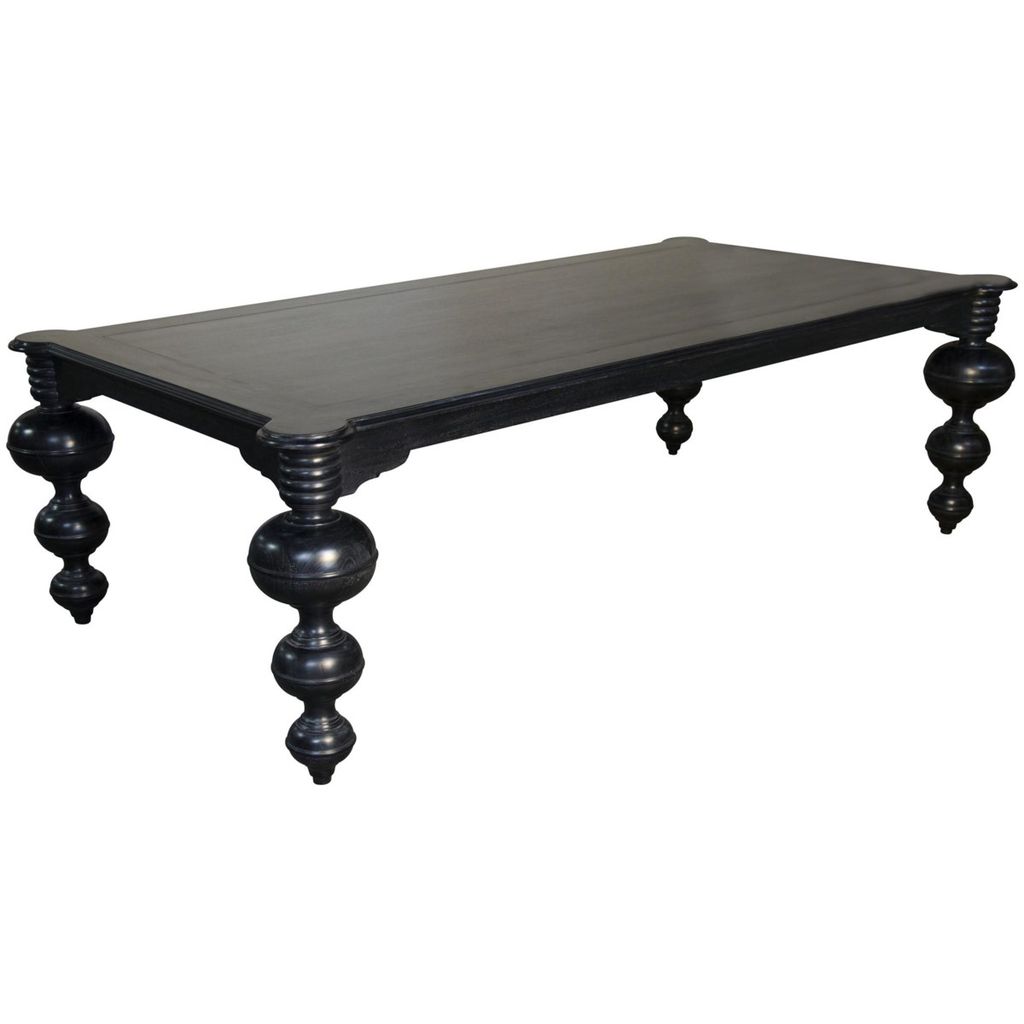 Preview image for Claudio Dining Table, Hand Rubbed Black