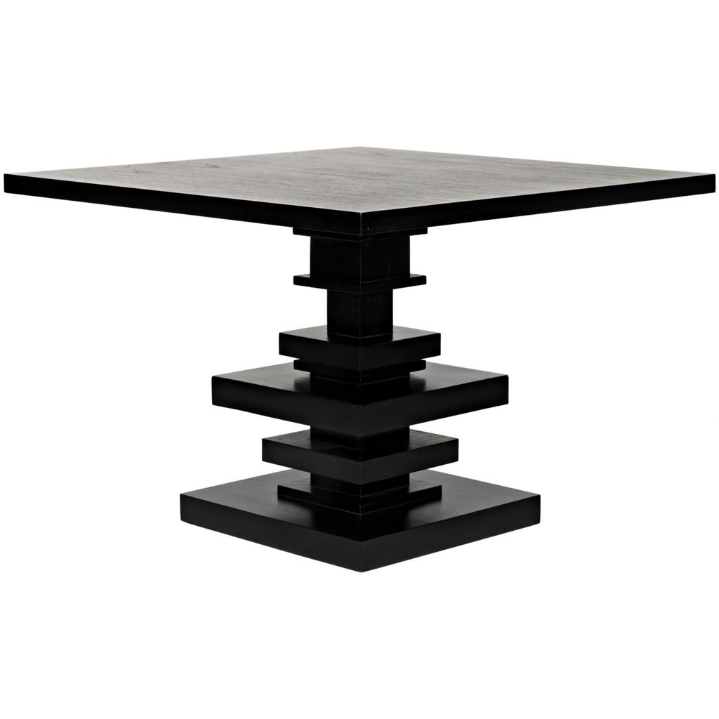 Preview image for Black Stacked Squares Side Table