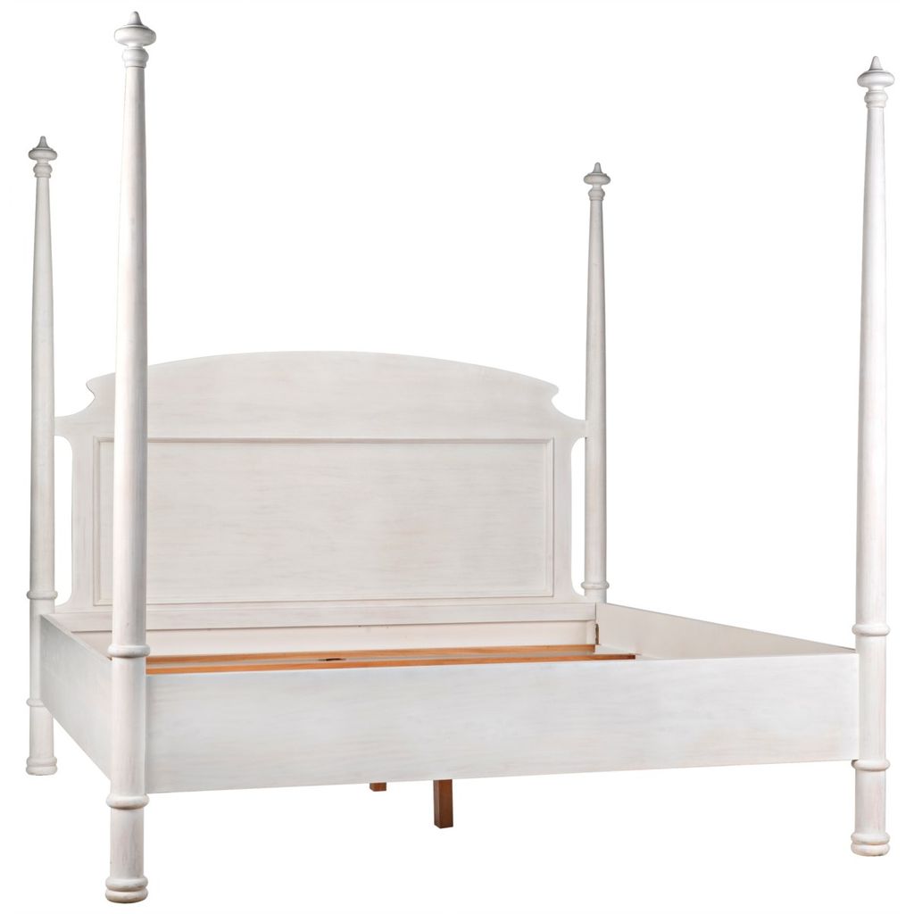 Preview image for Douglas Bed, Eastern King, White Washed