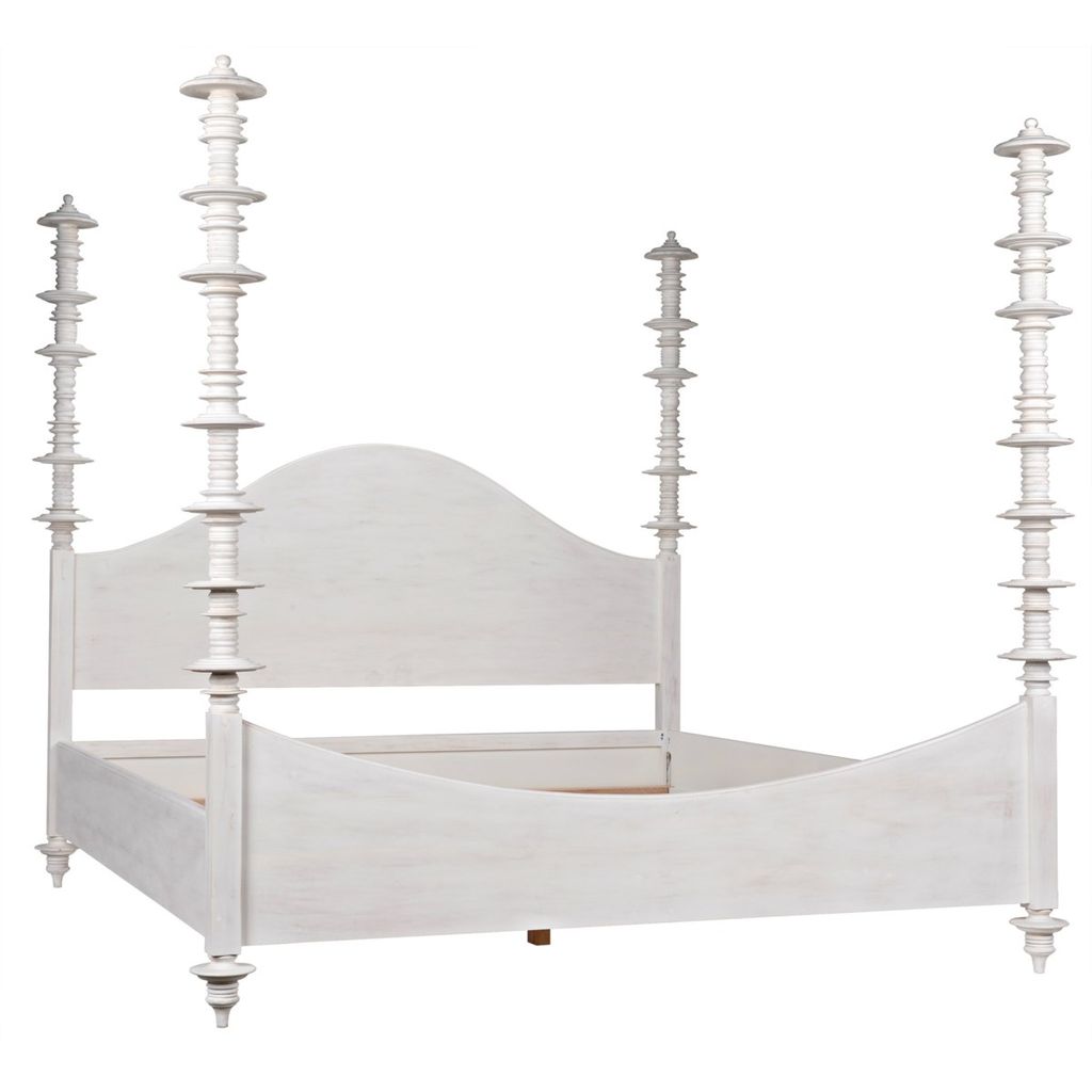 Preview image for Ferret Bed, Eastern King, White Wash