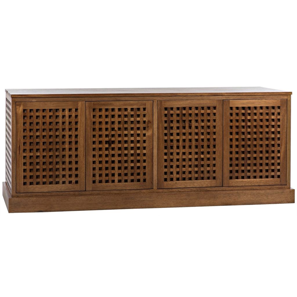 Preview image for Genti 4 Door Sideboard, Dark Walnut