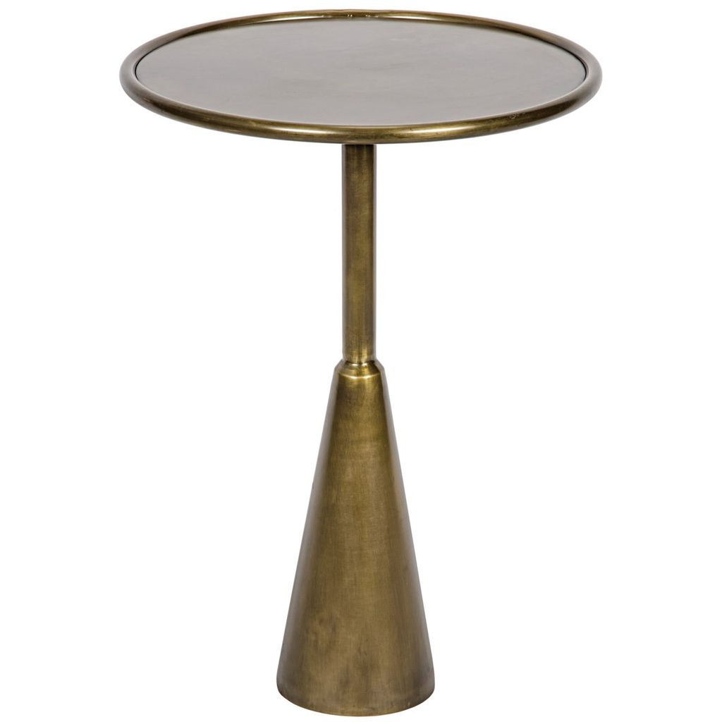 Preview image for Hiro Side Table, Antique Brass