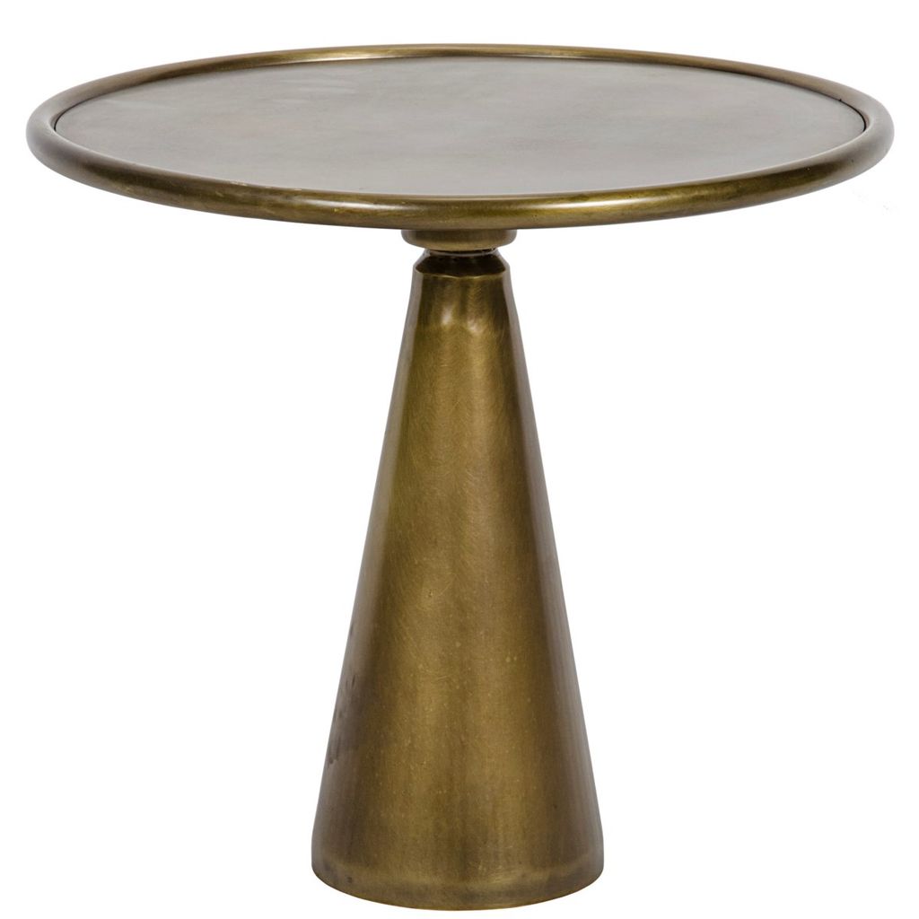Preview image for Hiro Side Table, Short, Antique Brass