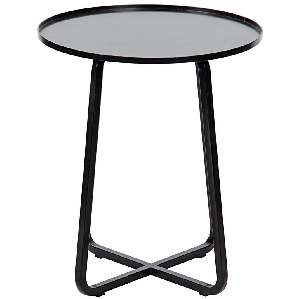 Preview image for Kimana Side Table, Black Metal