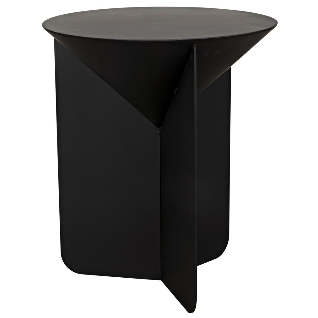 Preview image for Lora Side Table, Black Metal